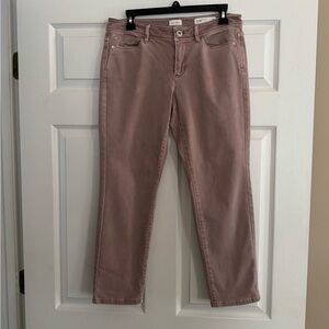 J. Jill Straight-Leg Jeans in Dusty Rose